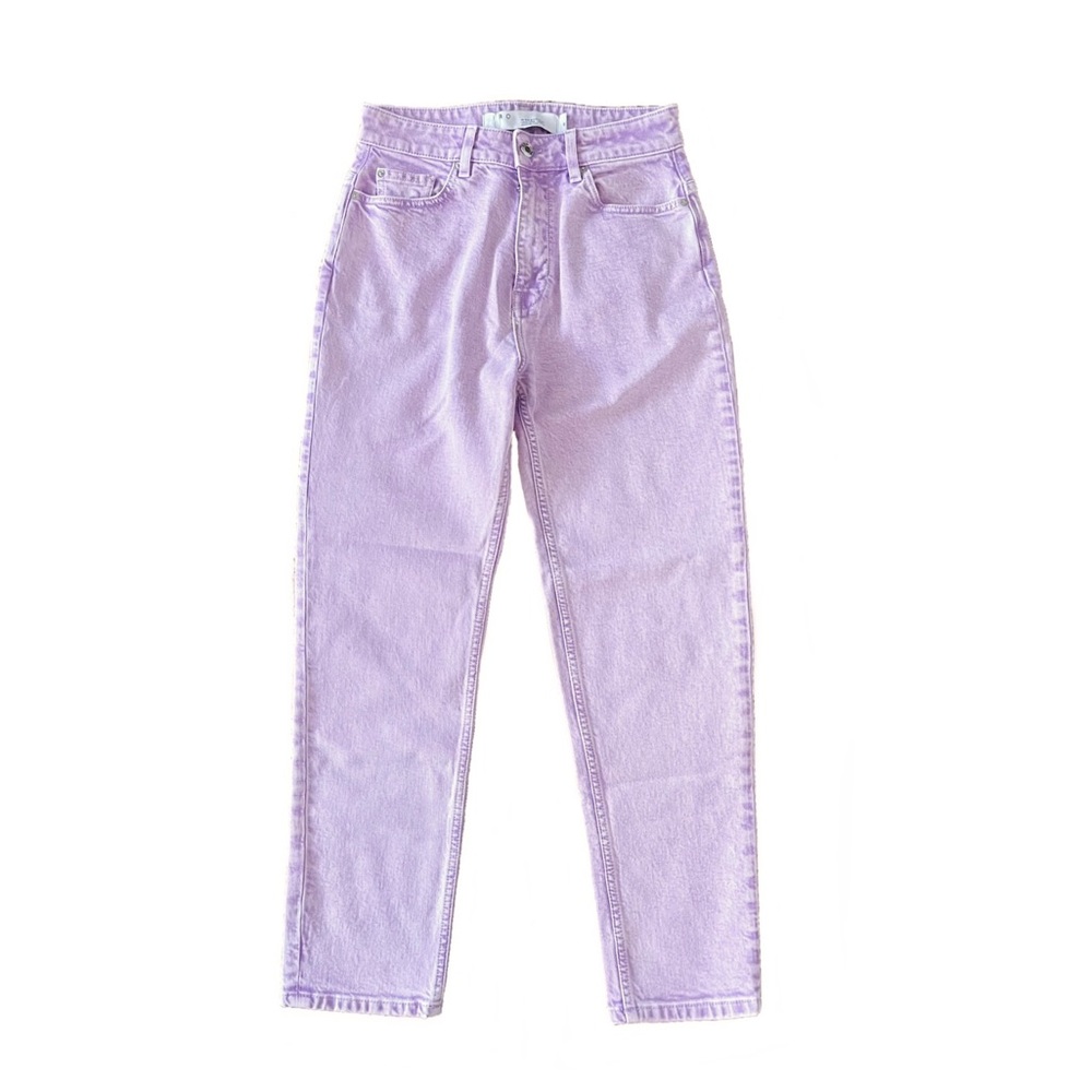 IRO Paris Lavender Straight Leg Eli Jeans Lilas